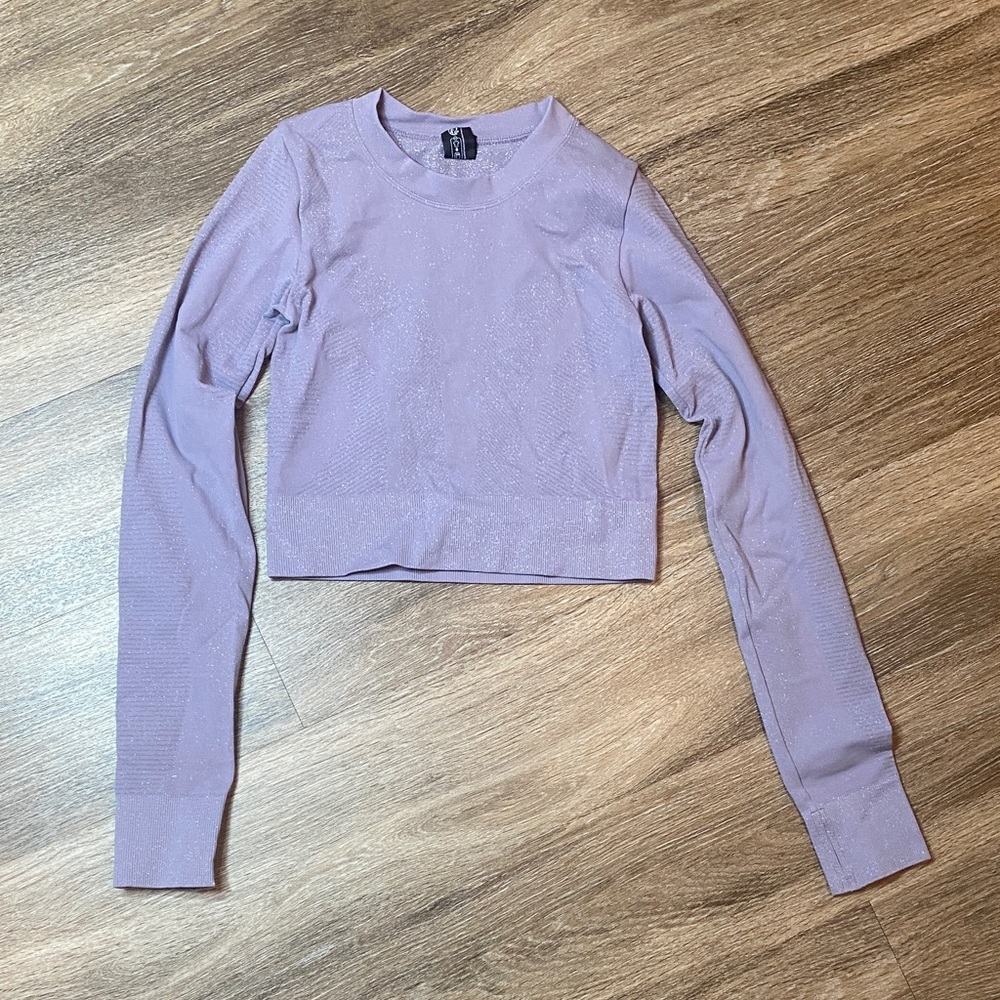 Sweaty Betty Lilac Long Sleeve Women's Top